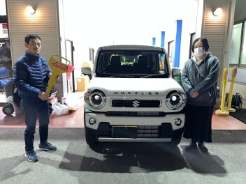 ハスラ－納車です